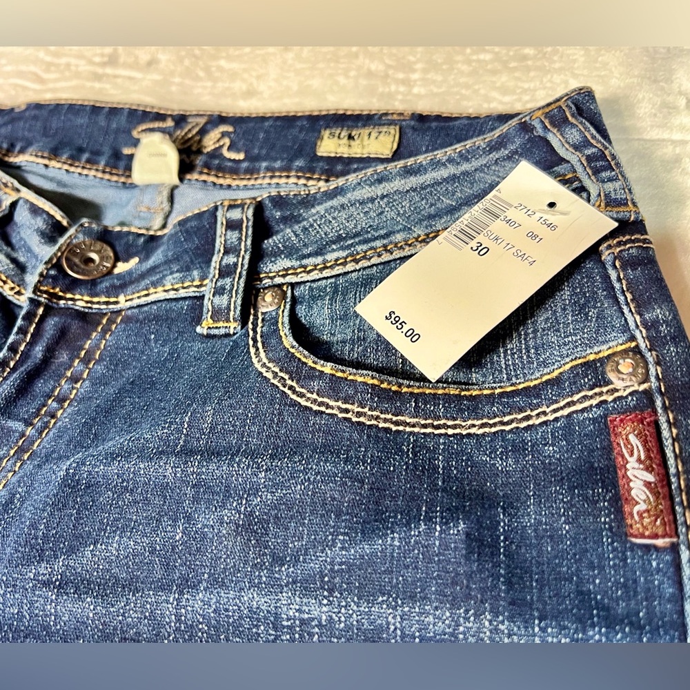 NWT Silver Suki Bootcut Jeans 30 - Picture 7 of 10